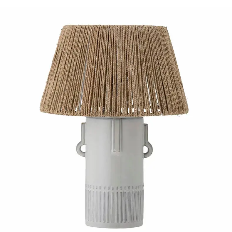 Bloomingville Stoneware Rama Table Lamp White